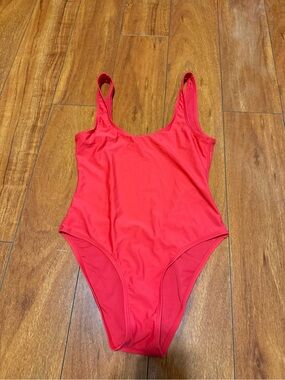 Kendall & Kylie Bright Red Girls One-Piece Swimsuit